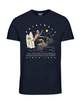 Jack and Jones Fishbone - skull T-shirt - HUSET Men & Women