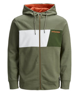Jack & Jones Mars - Hættetrøje m. lynlås - HUSET Men & Women