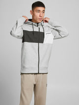 Jack & Jones Mars - Hættetrøje m. lynlås - HUSET Men & Women