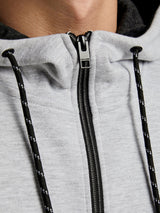 Jack & Jones Mars - Hættetrøje m. lynlås - HUSET Men & Women