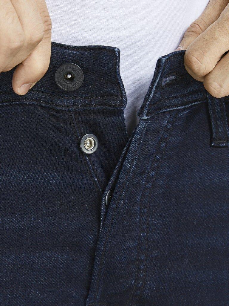 Jack and Jones Mike - 397 mørkeblå comfort fit jeans - HUSET Men & Women