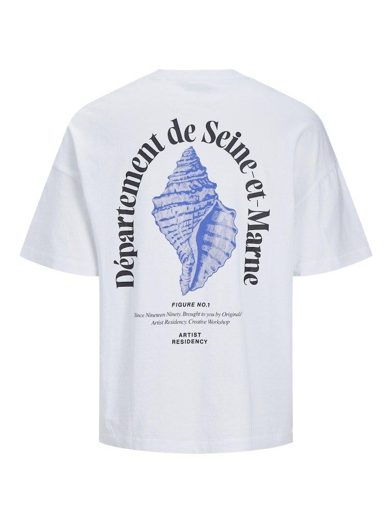 Jack & Jones Milos - T-shirt med backprint - HUSET Men & Women