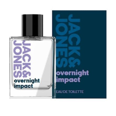 Jack and Jones Overnight impact - Fragnance 50 ml - HUSET Men & Women (7912761360636)