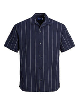 Jack & Jones Palma - Kortærmet Seersucker skjorte i relaxed fit - HUSET Men & Women