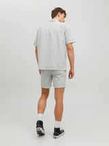 Jack & Jones Palma - Kortærmet Seersucker skjorte i relaxed fit - HUSET Men & Women