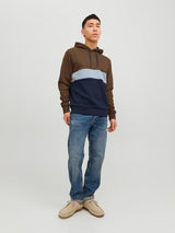 Jack & Jones Reid - Blocking hoodie - HUSET Men & Women