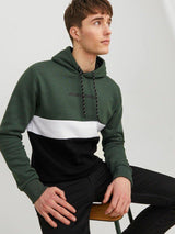 Jack & Jones Reid - Blocking hoodie - HUSET Men & Women
