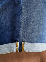 Jack and Jones Rick 006 - Mørkeblå denim shorts - HUSET Men & Women