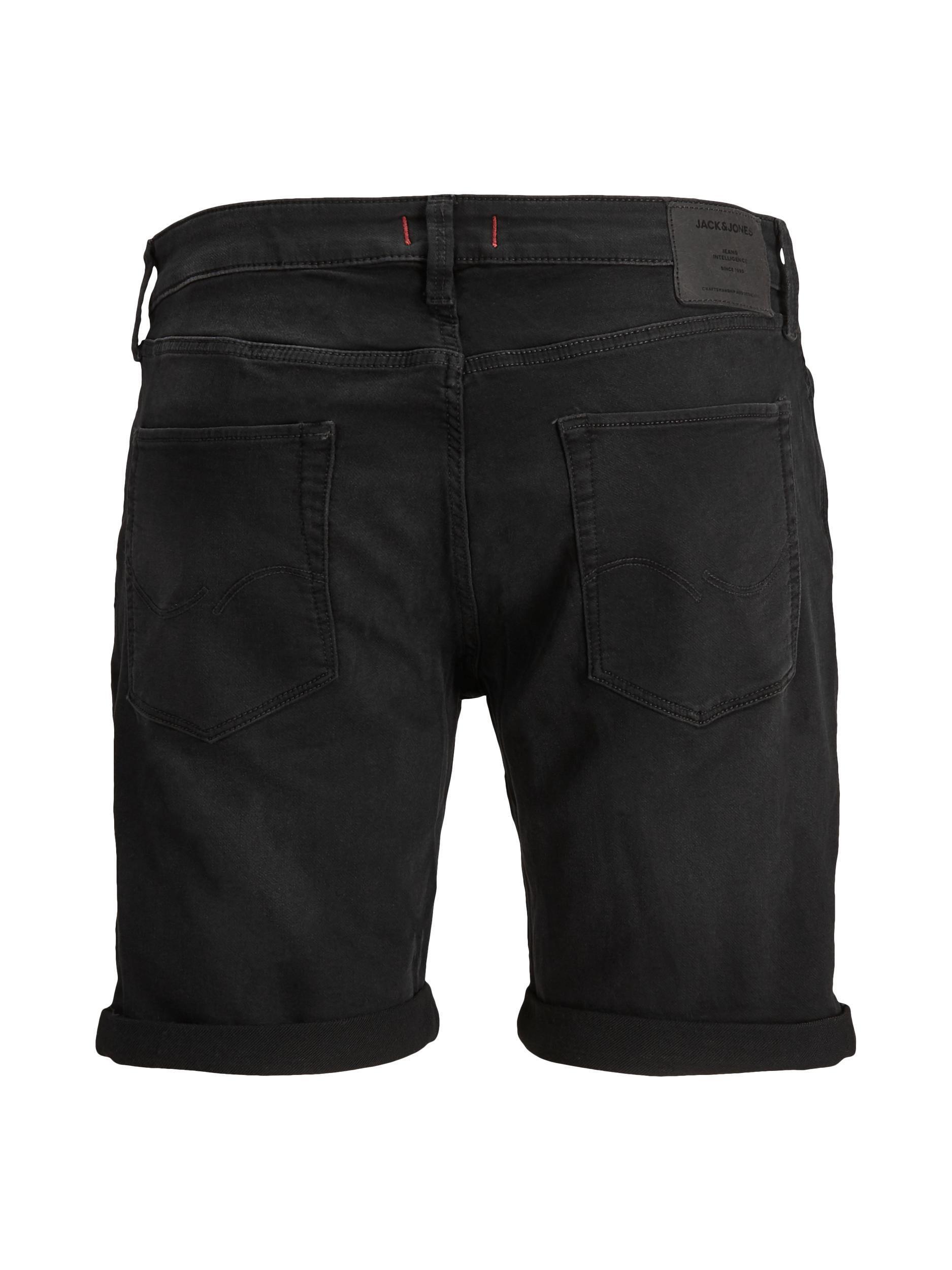 Jack and Jones Rick 010 - Sorte denim shorts - HUSET Men & Women