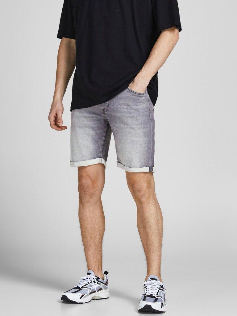 Jack and Jones Rick 206 - Grå denim shorts - HUSET Men & Women