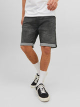 Jack & Jones Rick 612 - Sorte denim shorts - HUSET Men & Women