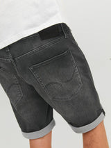 Jack & Jones Rick 612 - Sorte denim shorts - HUSET Men & Women