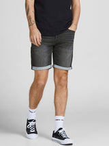 Jack and Jones Rick 693 - Sorte denim shorts - HUSET Men & Women