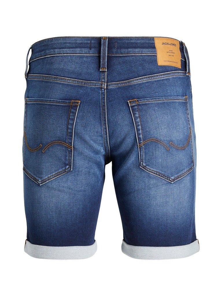 Jack and Jones Rick 835 - Mørkeblå denim shorts - HUSET Men & Women