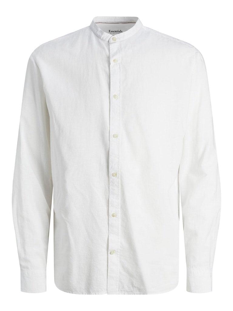 Jack & Jones Summer Band - Langærmet hørmix skjorte - HUSET Men & Women