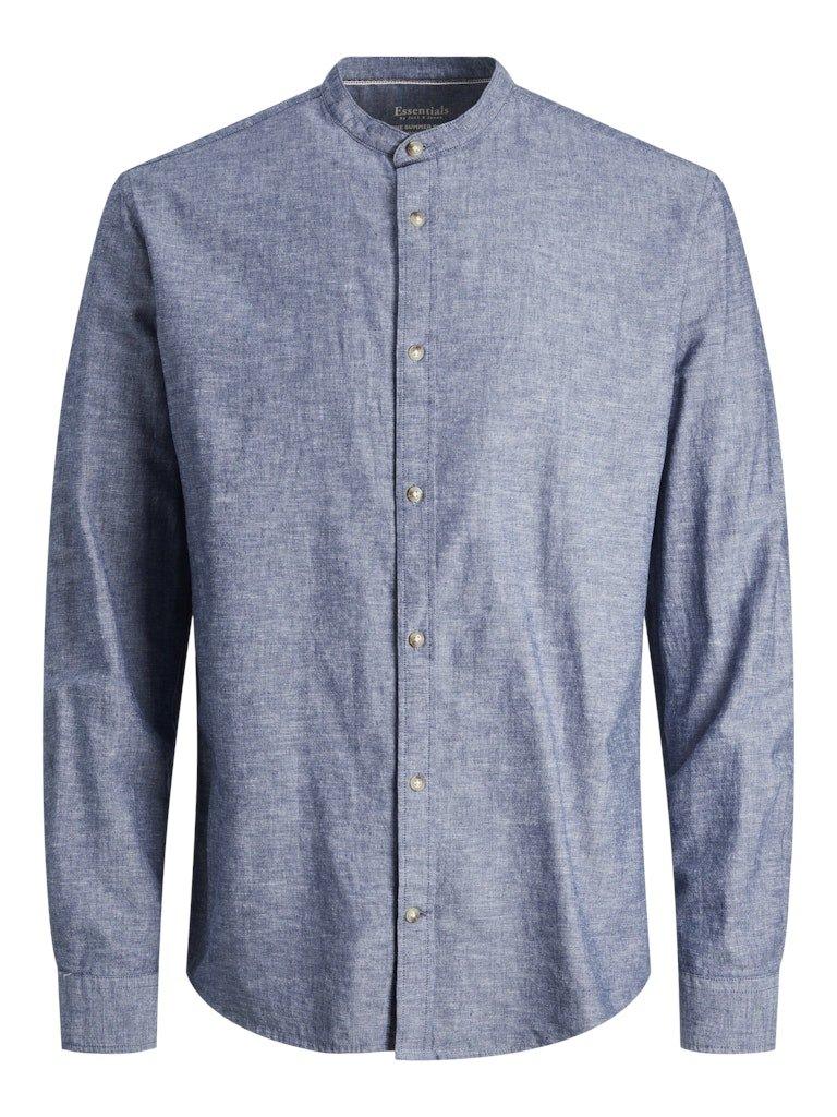 Jack & Jones Summer Band - Langærmet hørmix skjorte - HUSET Men & Women