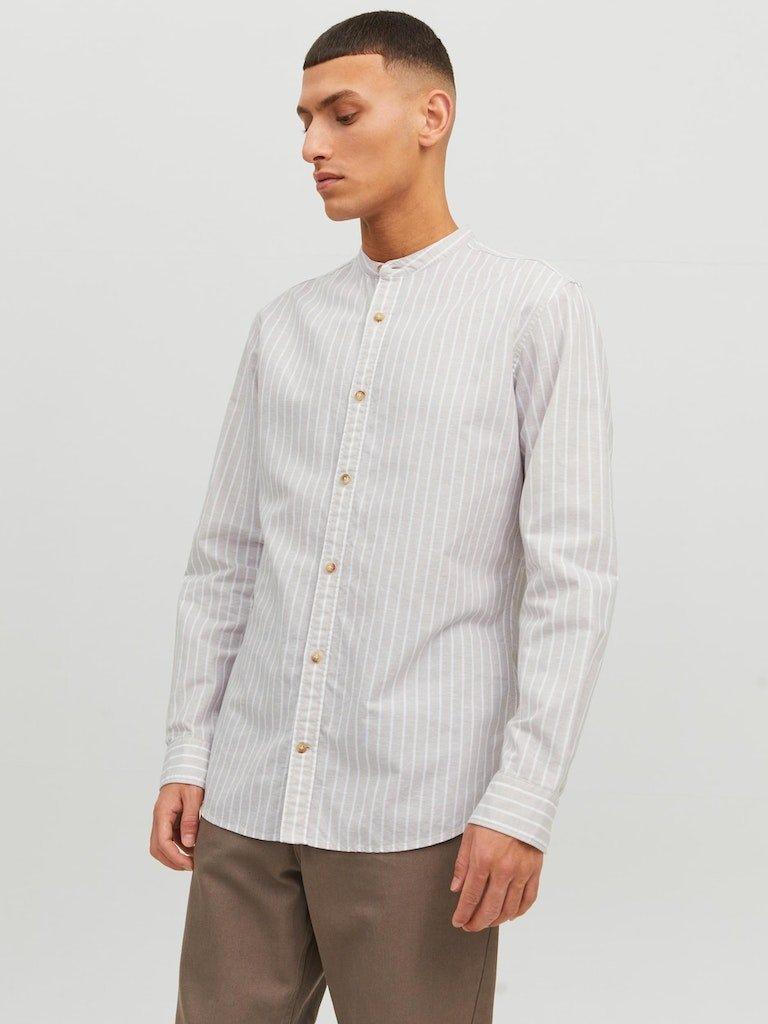 Jack & Jones Summer Band - Stribet slim fit skjorte - HUSET Men & Women