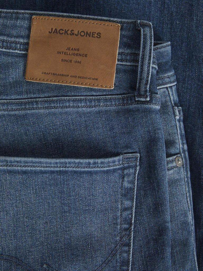 Jack & Jones Tim 784 - mørkeblå slim straight jeans - HUSET Men & Women