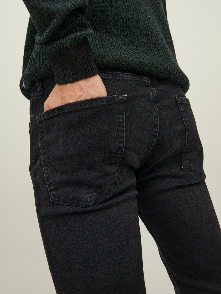 Jack & Jones Tim 789 - Sorte Slim Straight jeans - HUSET Men & Women