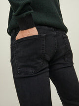Jack & Jones Tim 789 - Sorte Slim Straight jeans - HUSET Men & Women
