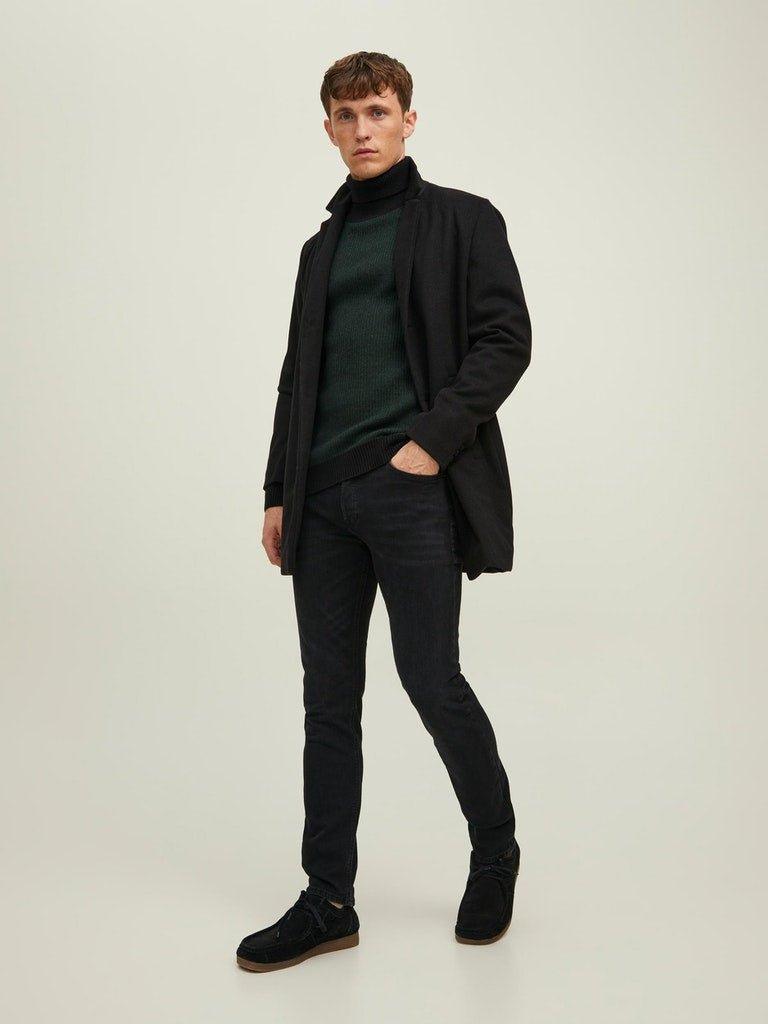 Jack & Jones Tim 789 - Sorte Slim Straight jeans - HUSET Men & Women