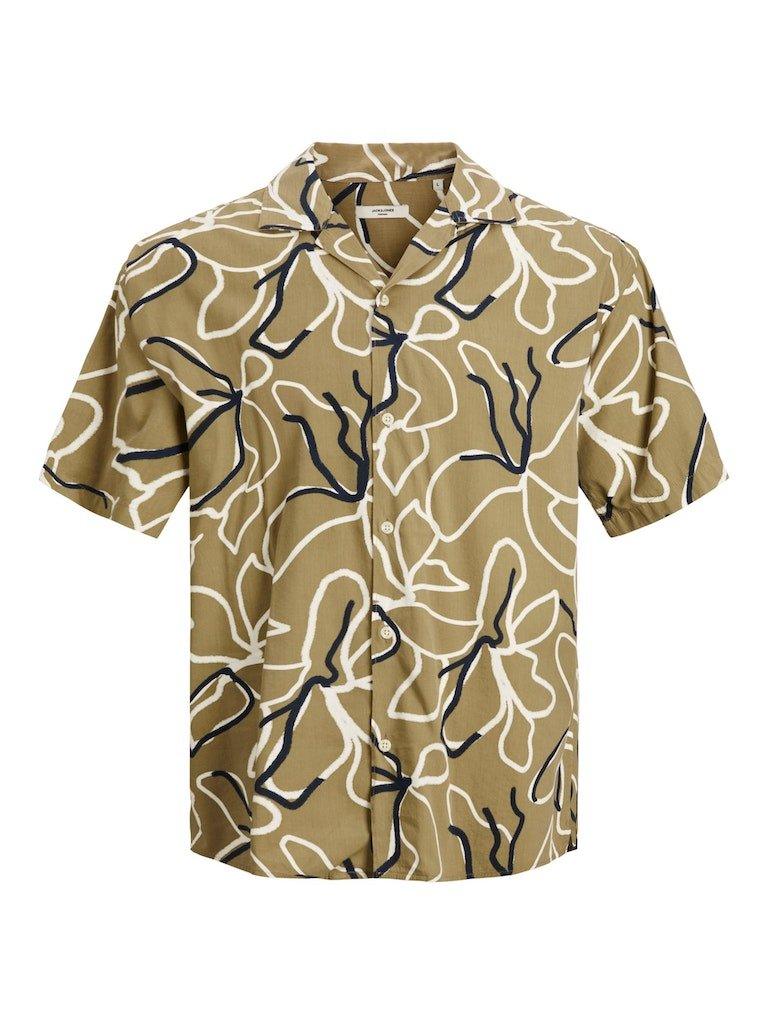 Jack & Jones Tropic Resort - Kortærmet skjorte i relaxed fit - HUSET Men & Women
