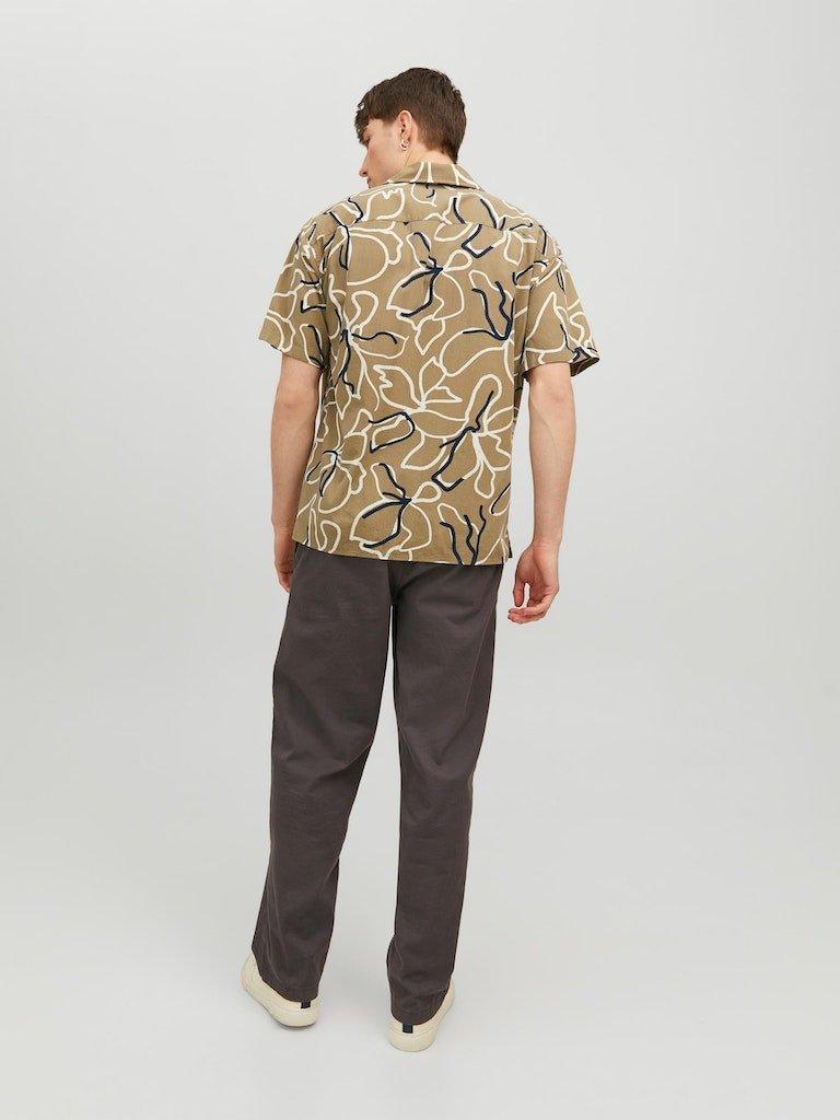 Jack & Jones Tropic Resort - Kortærmet skjorte i relaxed fit - HUSET Men & Women