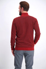 Jacks - Comfort fit halfzip strik - HUSET Men & Women