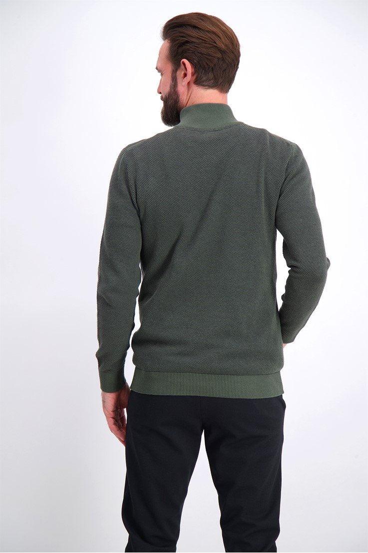 Jacks - Comfort fit halfzip strik - HUSET Men & Women