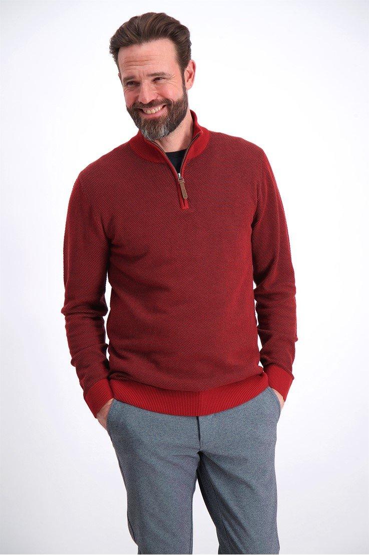Jacks - Comfort fit halfzip strik - HUSET Men & Women