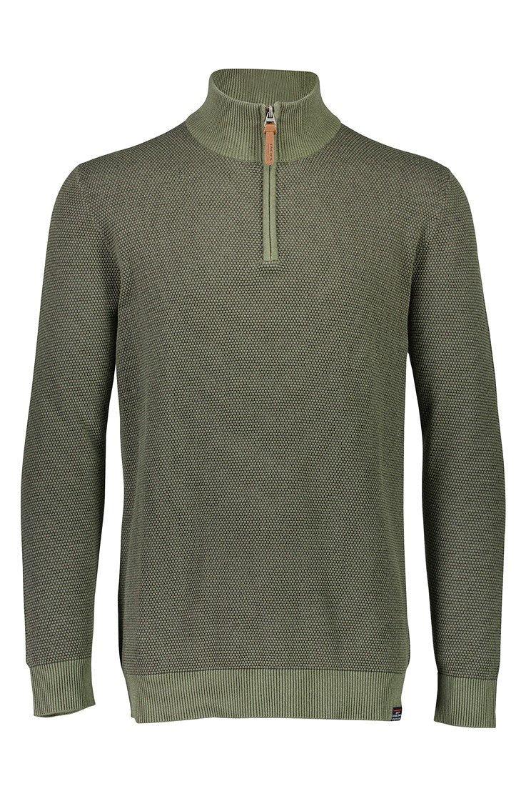 Jacks - Comfort fit halfzip strik - HUSET Men & Women