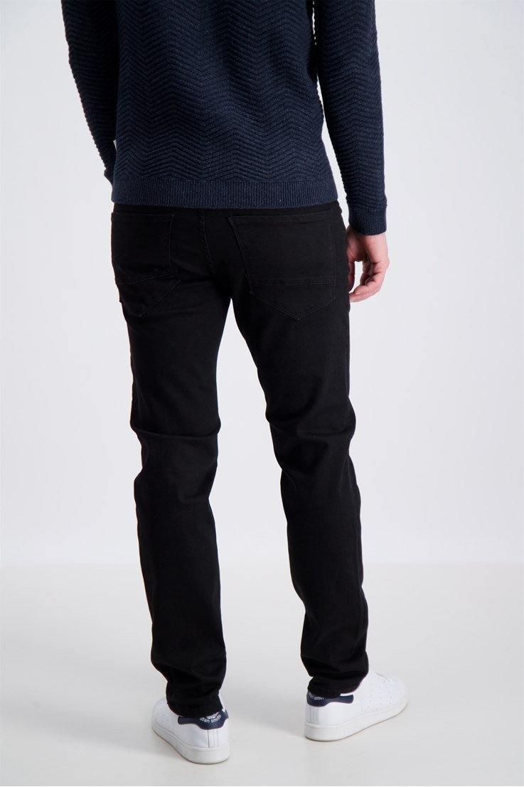 Jacks Superflex - Tapered fit jeans Cold black - HUSET Men & Women