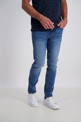 Jacks Superflex - Tapered fit jeans medium blue - HUSET Men & Women