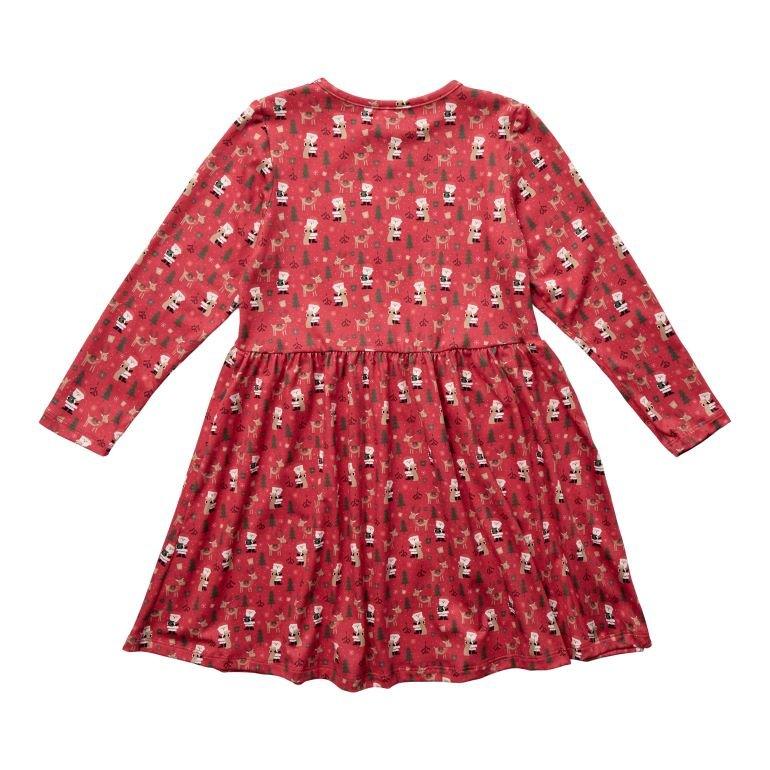 Liberte KIDS Alma - Kjole m. julemotiv - HUSET Men & Women