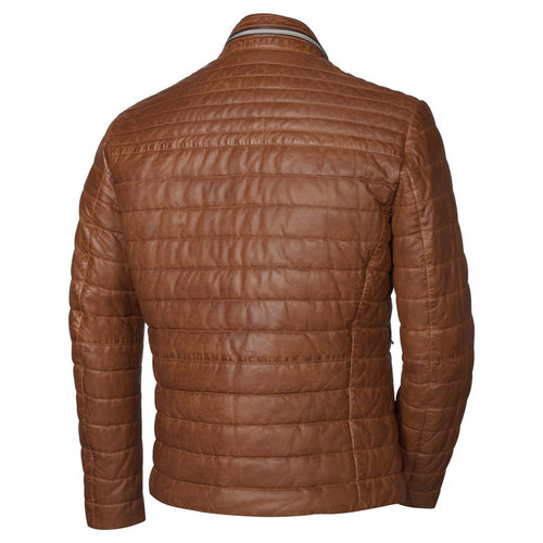 dominere Rundt om Geometri Milestone Terenz - Læder jakke – HUSET Men & Women