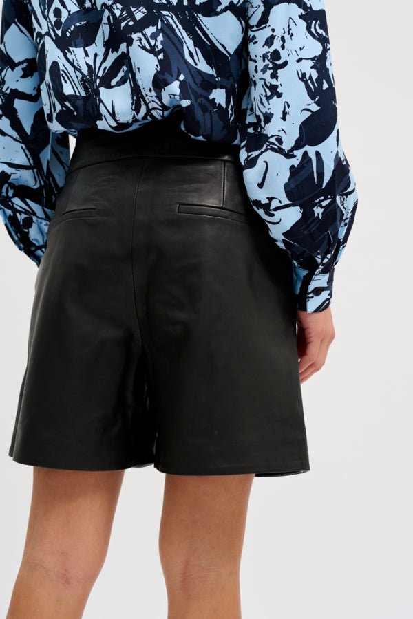 My Essential Wardrobe 12 - The Leather Shorts - HUSET Men & Women (7863645602044)