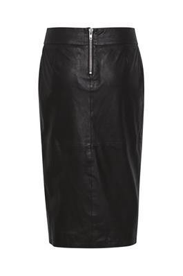MwBally Leather Skirt (6610747064399)