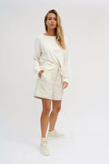 My Essential Wardrobe Elle - Knot Blouse - HUSET Men & Women