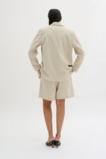My Essential Wardrobe Lavita - Hør blazer - HUSET Men & Women (7842294366460)