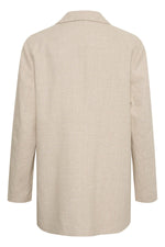 My Essential Wardrobe Lavita - Hør blazer - HUSET Men & Women (7842294366460)