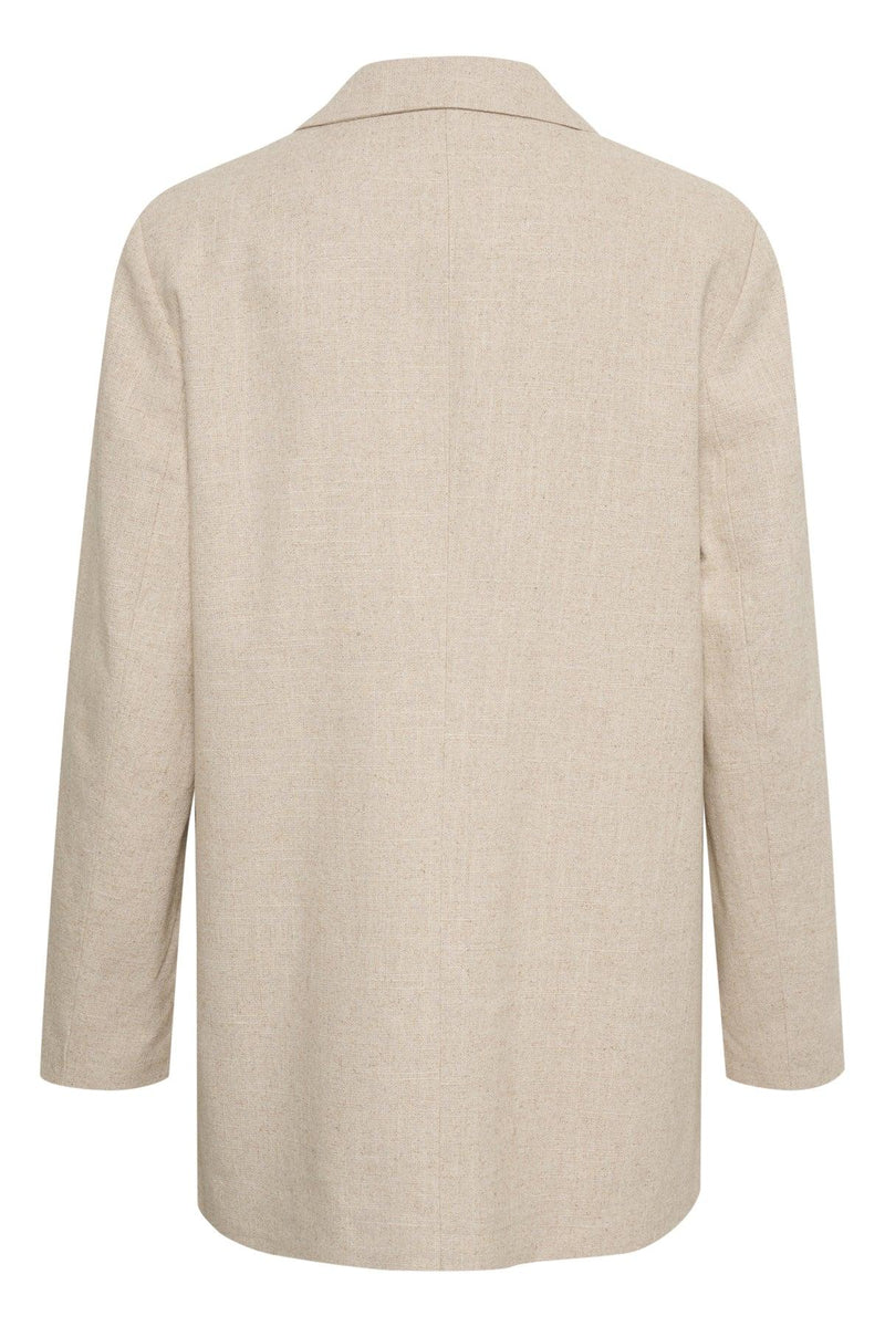 My Essential Wardrobe Lavita - Hør blazer - HUSET Men & Women (7842294366460)