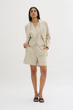 My Essential Wardrobe Lavita - Hør blazer - HUSET Men & Women (7842294366460)