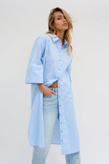 My Essential Wardrobe Minna - Lang skjortekjole - HUSET Men & Women