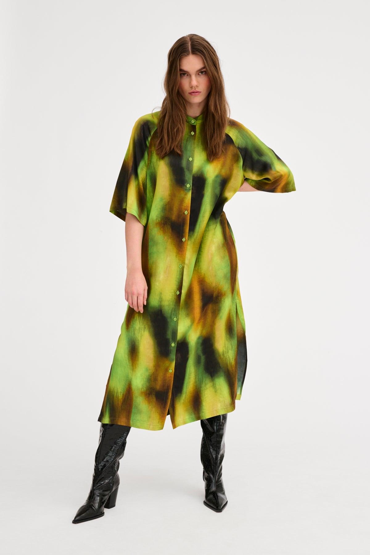 My Essential Wardrobe Tamara - Lang skjortekjole - HUSET Men & Women