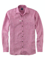 Olymp linen solid shirt ls (7620041703676)