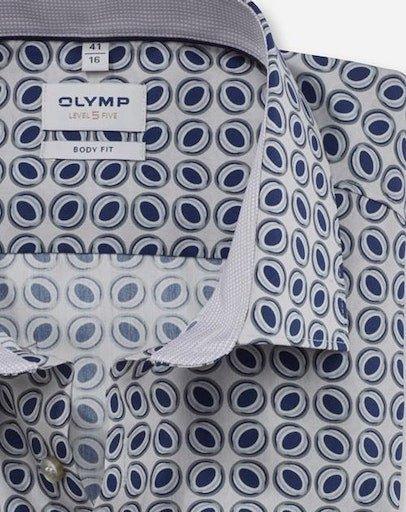 Olymp Level Five - Langærmet skjorte i slim fit - HUSET Men & Women