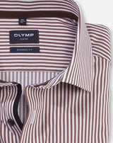 Olymp Luxor - Modern Fit strygefri langærmet skjorte - HUSET Men & Women