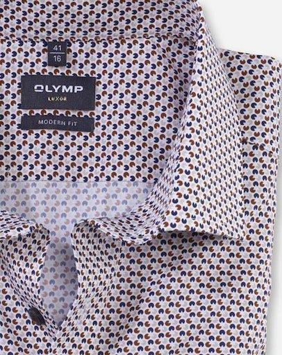 Olymp Luxor - Modern Fit strygefri langærmet skjorte - HUSET Men & Women