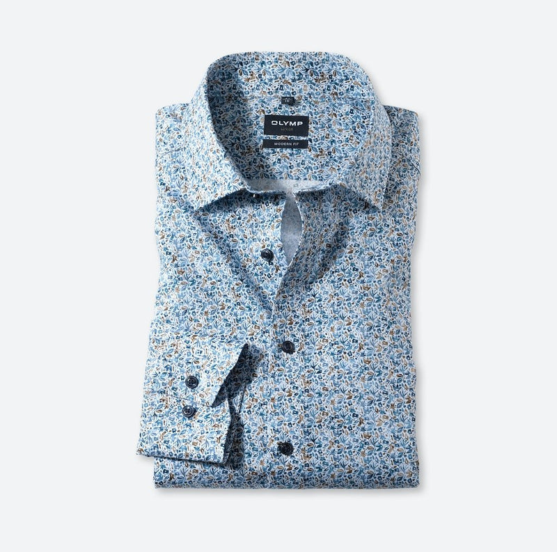 Olymp Luxor - Modern Fit strygefri skjorte - HUSET Men & Women (7962478772476)