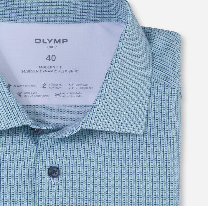 Olymp - Modern fit kortærmet skjorte - HUSET Men & Women